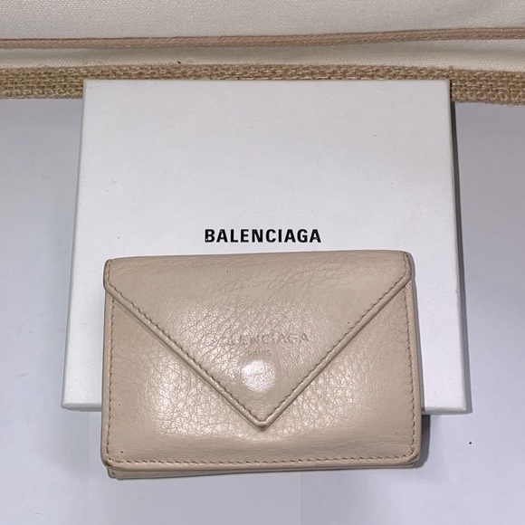 Balenciaga paper mini trifold wallet - Picture 1 of 11